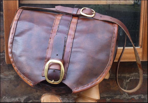 handbag made from soft leather